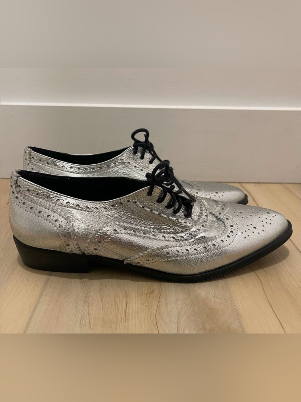 L'intervalle silver fashion shoes - Picture 1 of 7